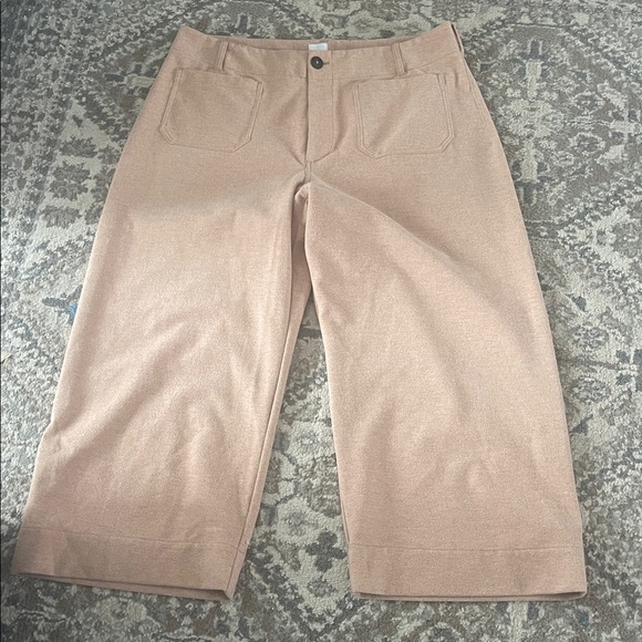 Anthropologie Maeve The Colette cropped wide leg pants. 20w - Picture 5 of 7